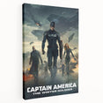 Classic 2010s Movie Poster Art – Vintage Captain America Print