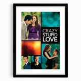 Classic 2010s Movie Poster Art – Vintage Crazy, Stupid, Love Print
