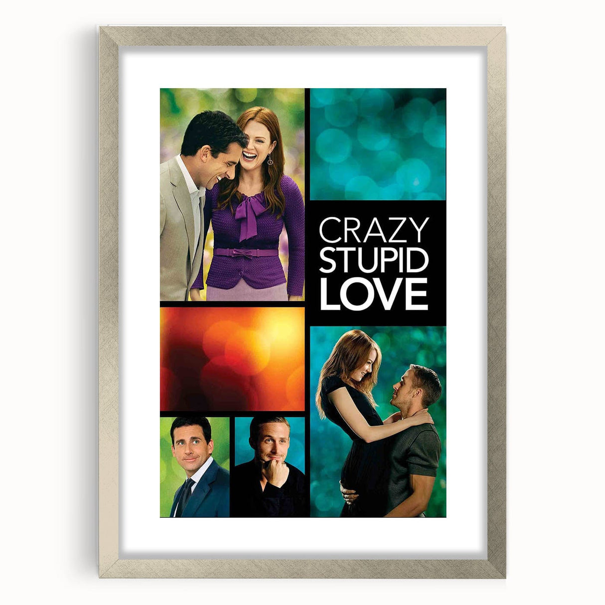 Classic 2010s Movie Poster Art – Vintage Crazy, Stupid, Love Print