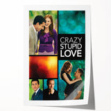 Classic 2010s Movie Poster Art – Vintage Crazy, Stupid, Love Print