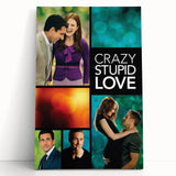 Classic 2010s Movie Poster Art – Vintage Crazy, Stupid, Love Print