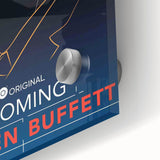 2010s Movie Poster Art – Vintage Becoming Warren Buffett Wall Print