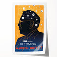 2010s Movie Poster Art – Vintage Becoming Warren Buffett Wall Print