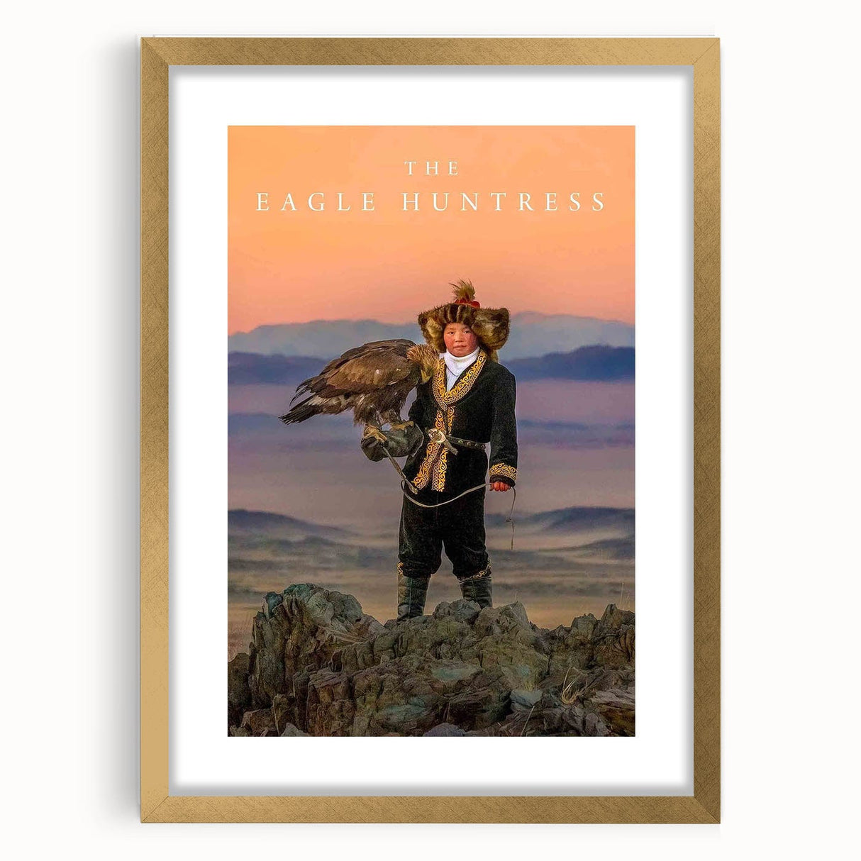 Classic 2010s Movie Poster Art – Vintage The Eagle Huntress Print