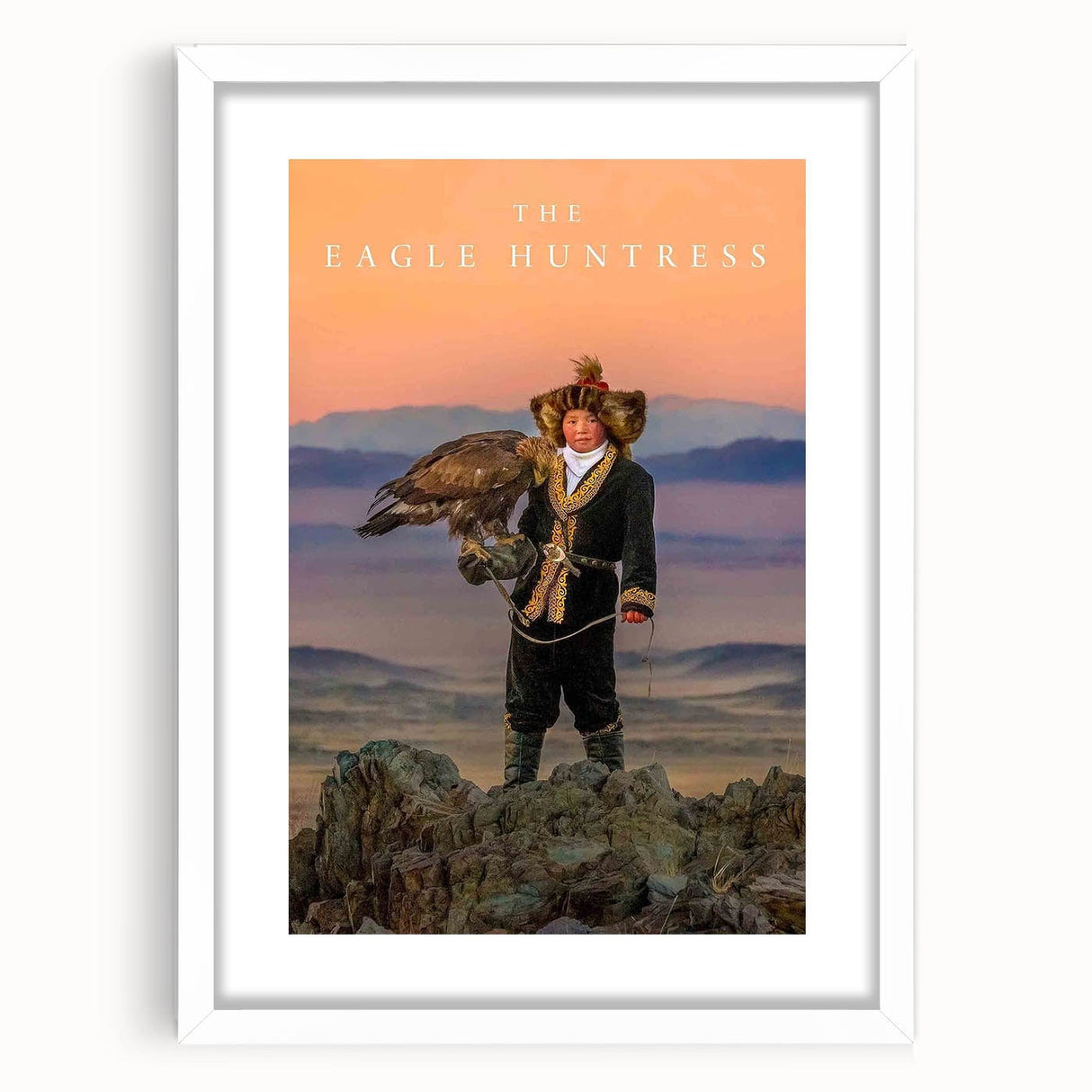 Classic 2010s Movie Poster Art – Vintage The Eagle Huntress Print