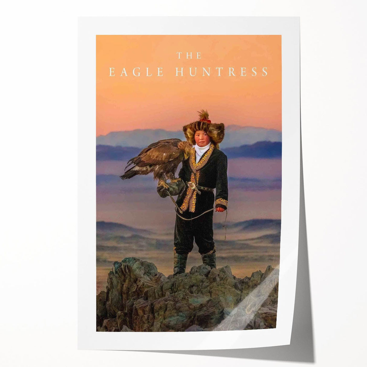 Classic 2010s Movie Poster Art – Vintage The Eagle Huntress Print