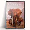 Classic 2010s Movie Poster Art – Vintage The Elephant Queen Print