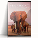 Classic 2010s Movie Poster Art – Vintage The Elephant Queen Print
