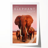 Classic 2010s Movie Poster Art – Vintage The Elephant Queen Print