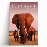 Classic 2010s Movie Poster Art – Vintage The Elephant Queen Print