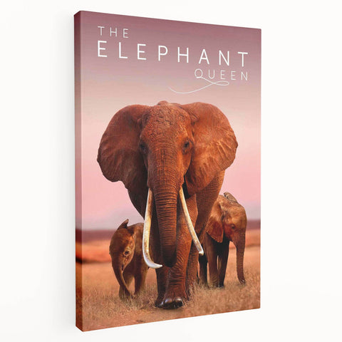 Classic 2010s Movie Poster Art – Vintage The Elephant Queen Print