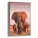Classic 2010s Movie Poster Art – Vintage The Elephant Queen Print