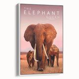 Classic 2010s Movie Poster Art – Vintage The Elephant Queen Print