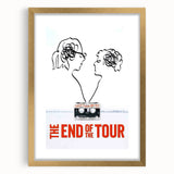 Classic 2010s Movie Poster Art – Vintage The End of the Tour Print