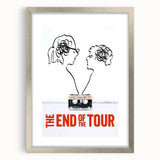 Classic 2010s Movie Poster Art – Vintage The End of the Tour Print