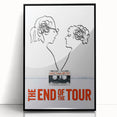 Classic 2010s Movie Poster Art – Vintage The End of the Tour Print