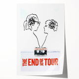 Classic 2010s Movie Poster Art – Vintage The End of the Tour Print