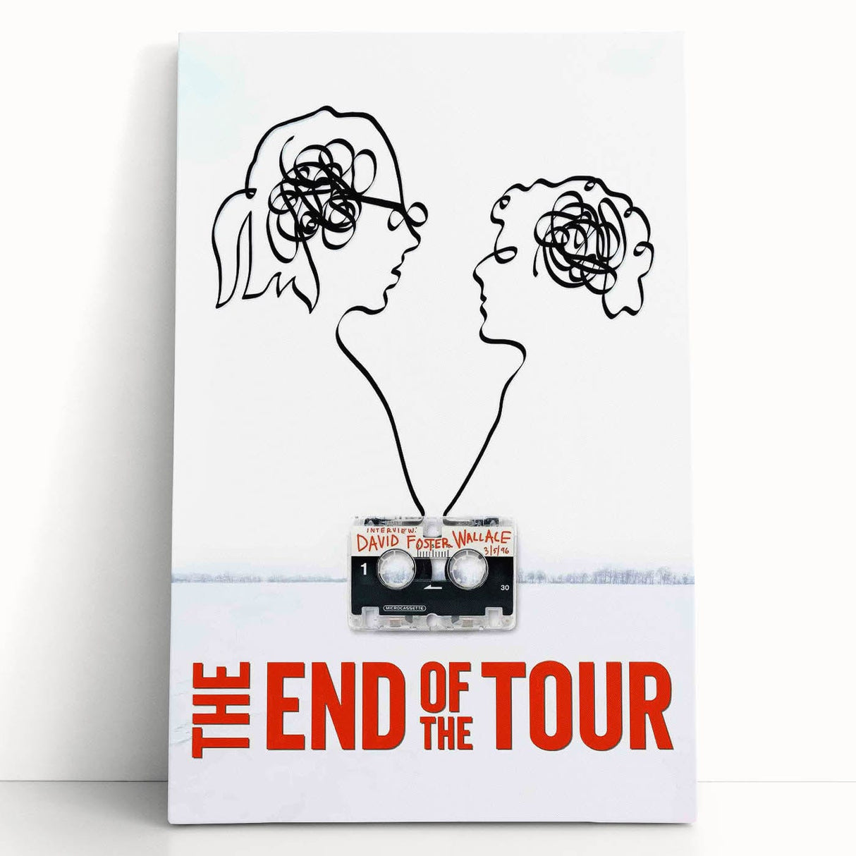 Classic 2010s Movie Poster Art – Vintage The End of the Tour Print