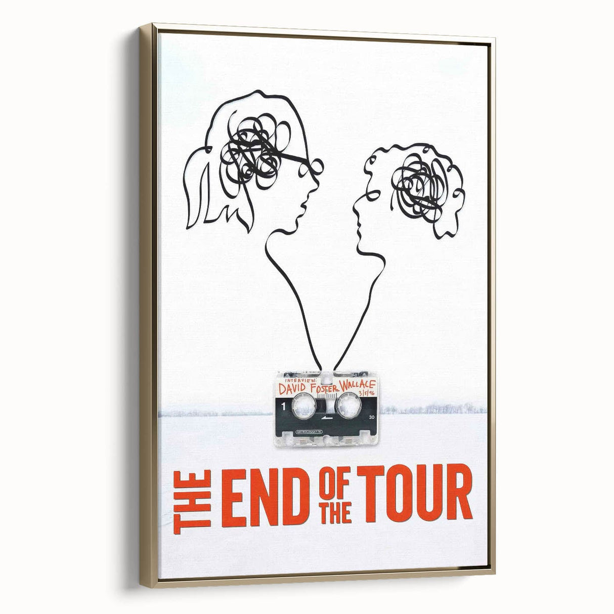 Classic 2010s Movie Poster Art – Vintage The End of the Tour Print