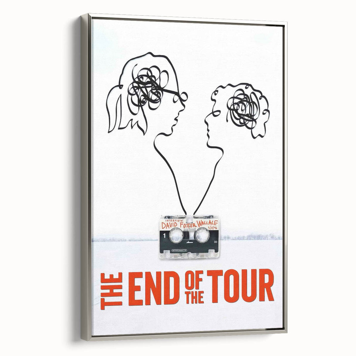 Classic 2010s Movie Poster Art – Vintage The End of the Tour Print