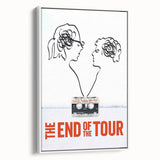 Classic 2010s Movie Poster Art – Vintage The End of the Tour Print
