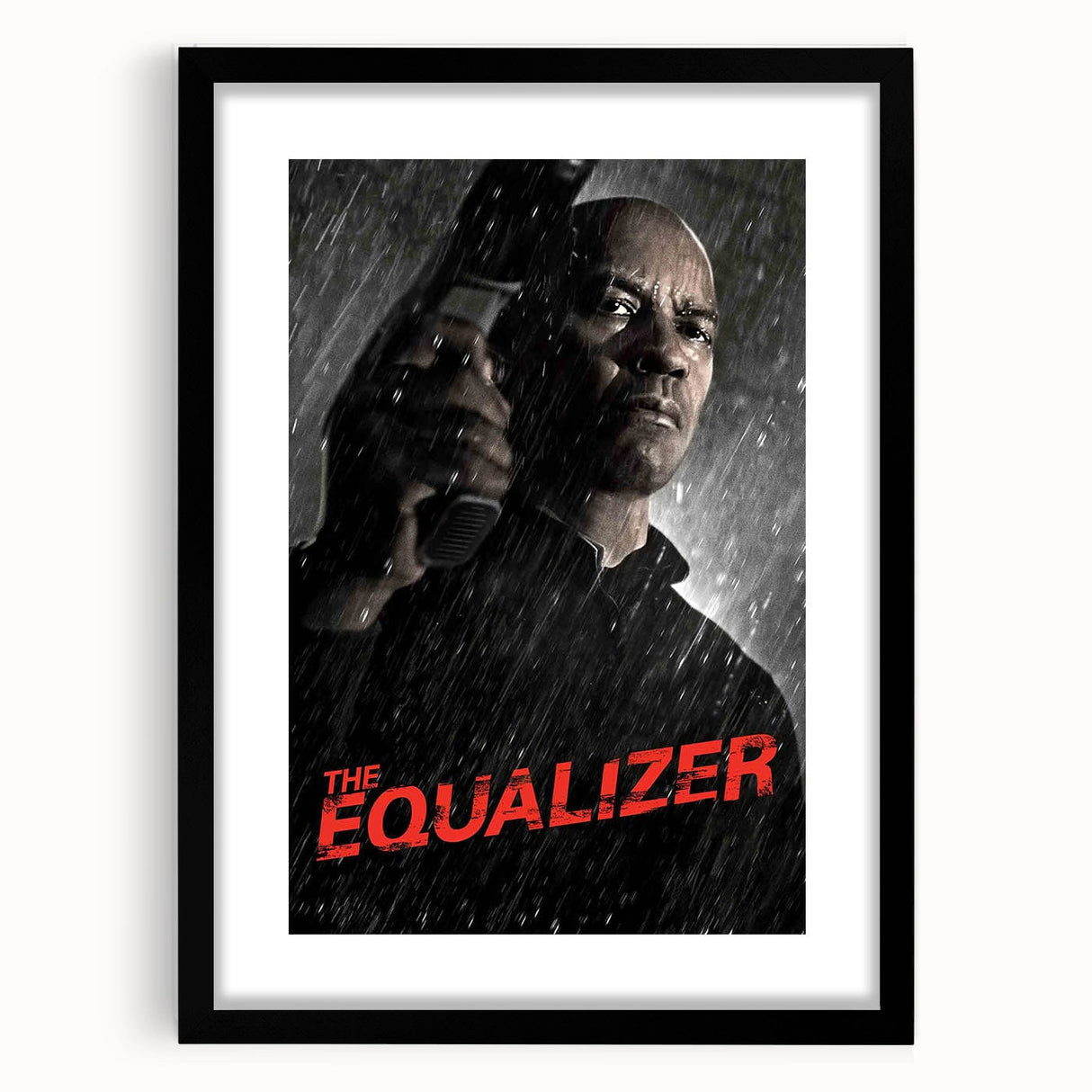 Classic 2010s Movie Poster Art – Vintage The Equalizer Print
