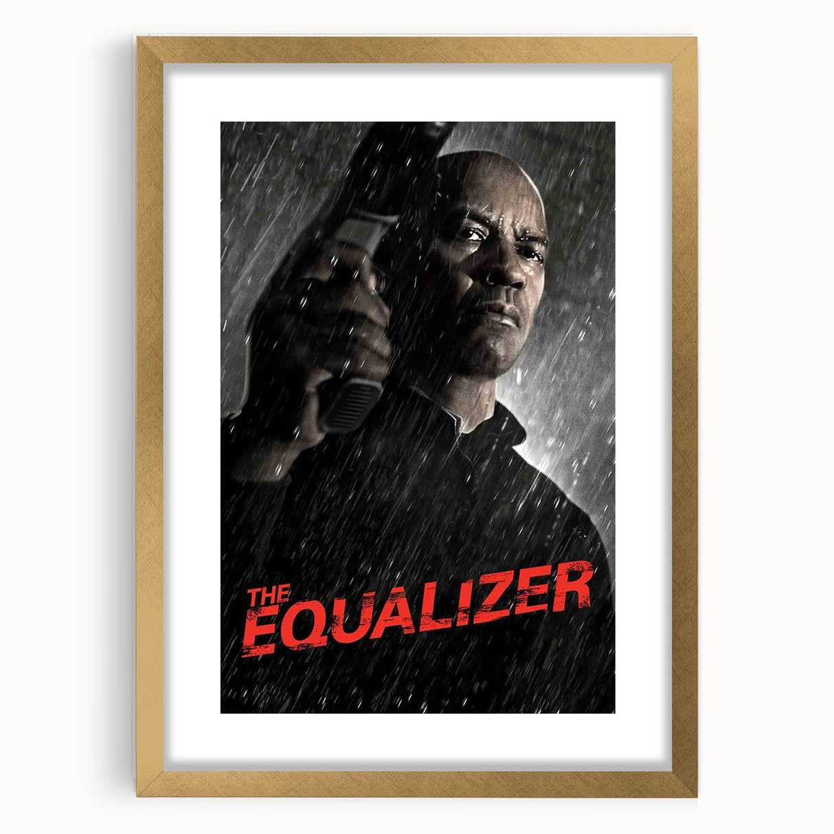 Classic 2010s Movie Poster Art – Vintage The Equalizer Print