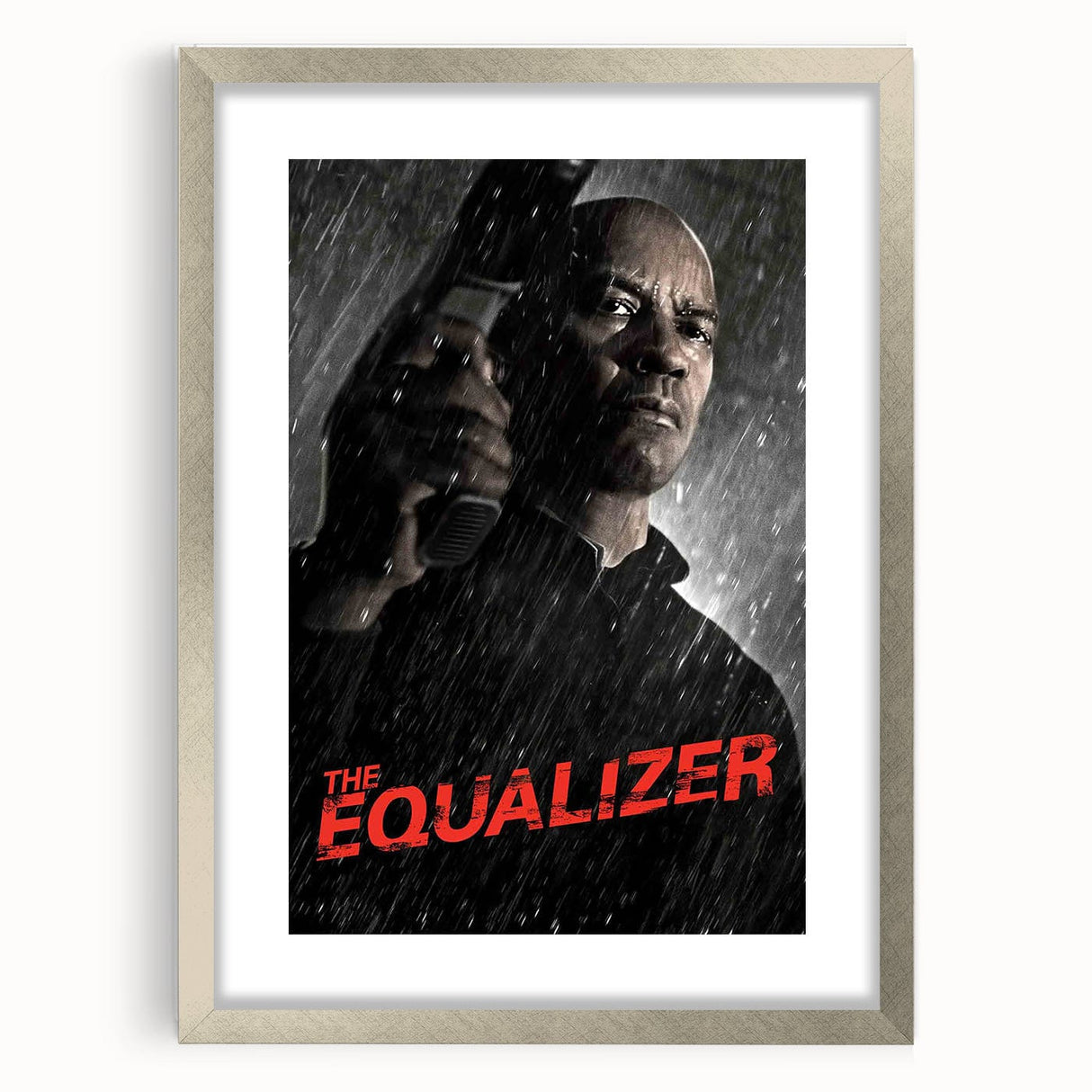Classic 2010s Movie Poster Art – Vintage The Equalizer Print