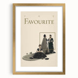 Classic 2010s Movie Poster Art – Vintage The Favourite Print