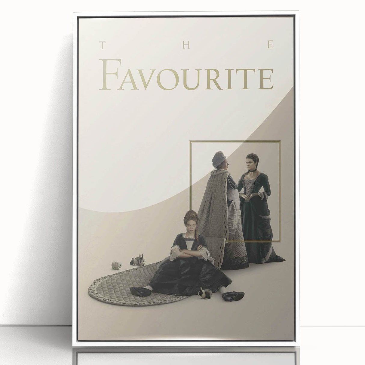 Classic 2010s Movie Poster Art – Vintage The Favourite Print