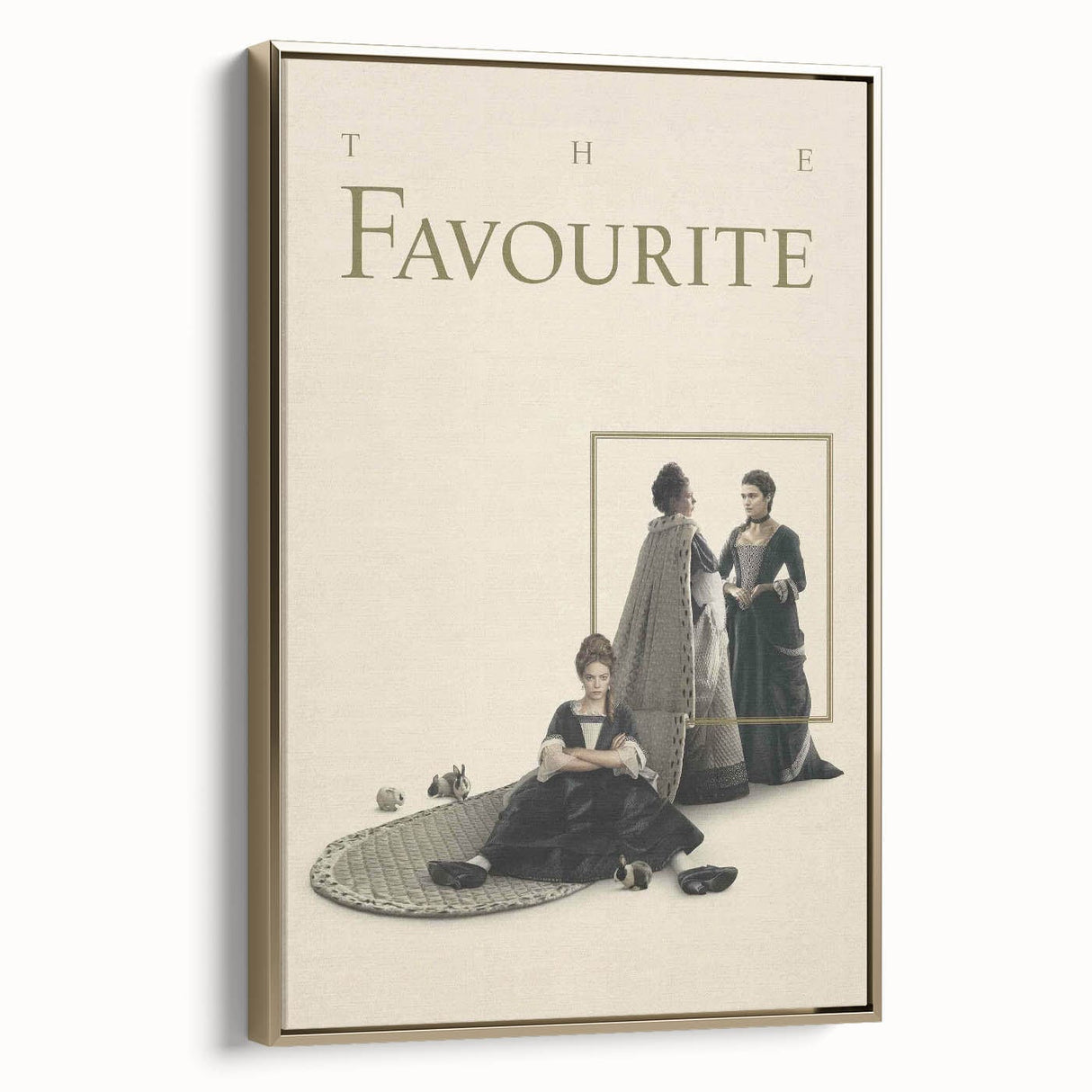 Classic 2010s Movie Poster Art – Vintage The Favourite Print