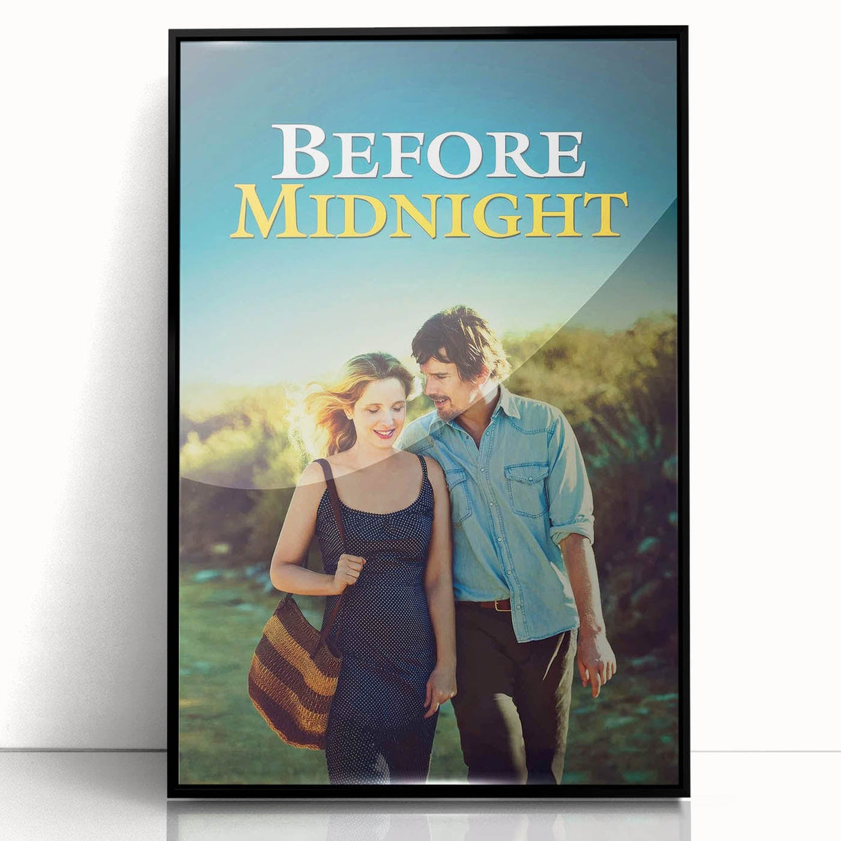 2010s Movie Poster Art – Vintage Before Midnight Romantic Print