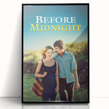 2010s Movie Poster Art – Vintage Before Midnight Romantic Print