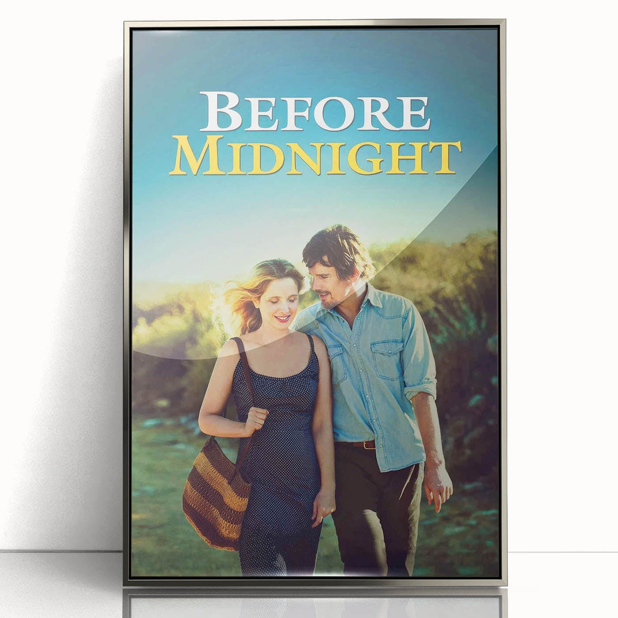 2010s Movie Poster Art – Vintage Before Midnight Romantic Print