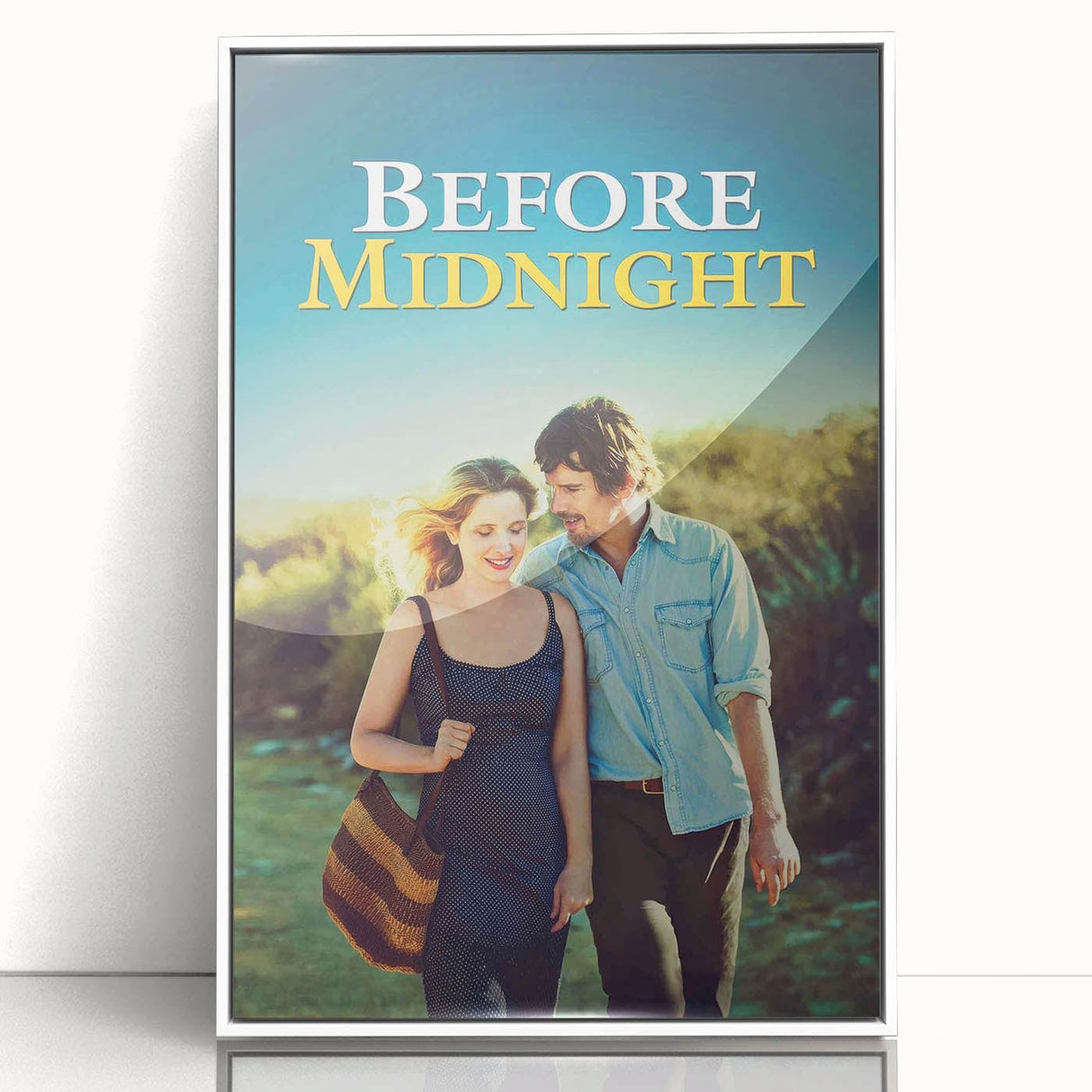 2010s Movie Poster Art – Vintage Before Midnight Romantic Print