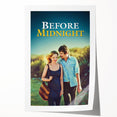 2010s Movie Poster Art – Vintage Before Midnight Romantic Print