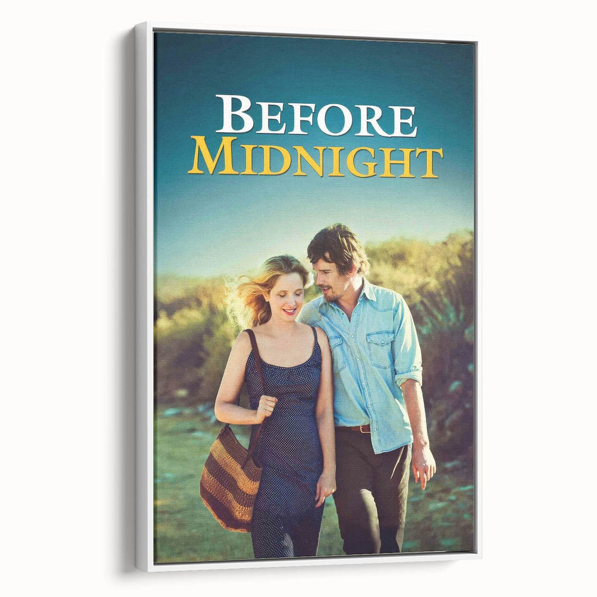 2010s Movie Poster Art – Vintage Before Midnight Romantic Print