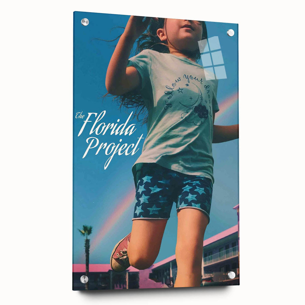 Classic 2010s Movie Poster Art – Vintage The Florida Project Print