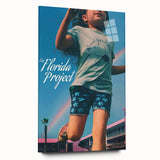 Classic 2010s Movie Poster Art – Vintage The Florida Project Print