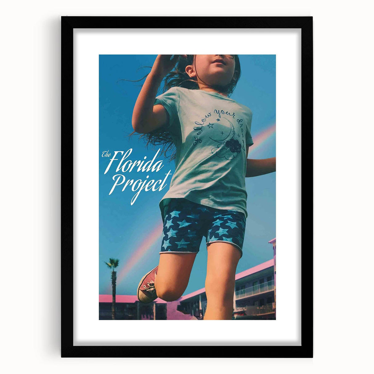 Classic 2010s Movie Poster Art – Vintage The Florida Project Print