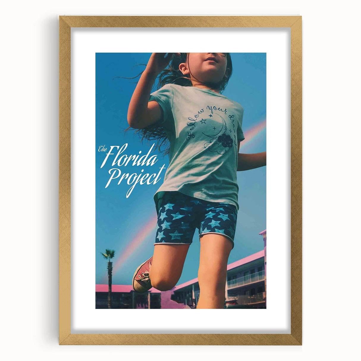 Classic 2010s Movie Poster Art – Vintage The Florida Project Print