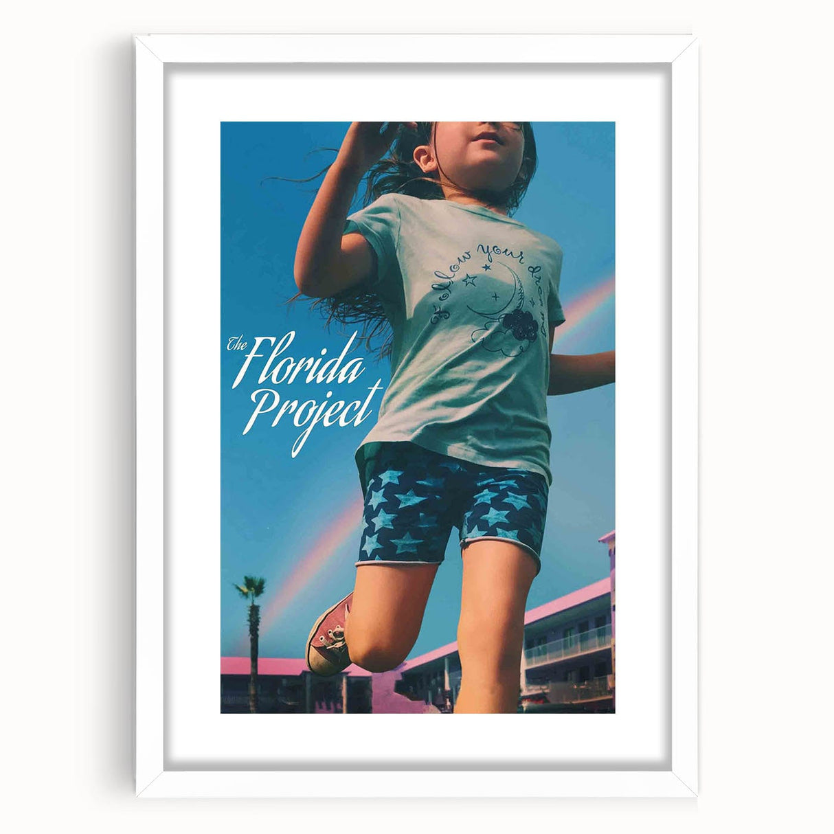 Classic 2010s Movie Poster Art – Vintage The Florida Project Print