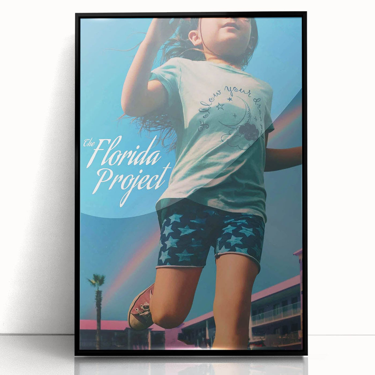 Classic 2010s Movie Poster Art – Vintage The Florida Project Print