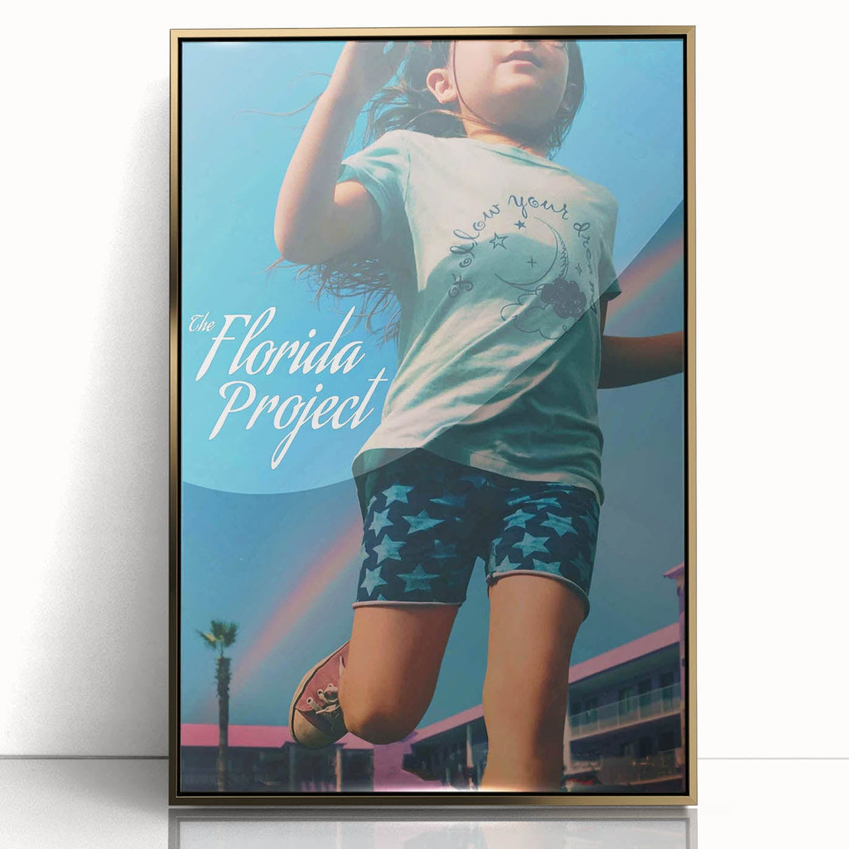 Classic 2010s Movie Poster Art – Vintage The Florida Project Print