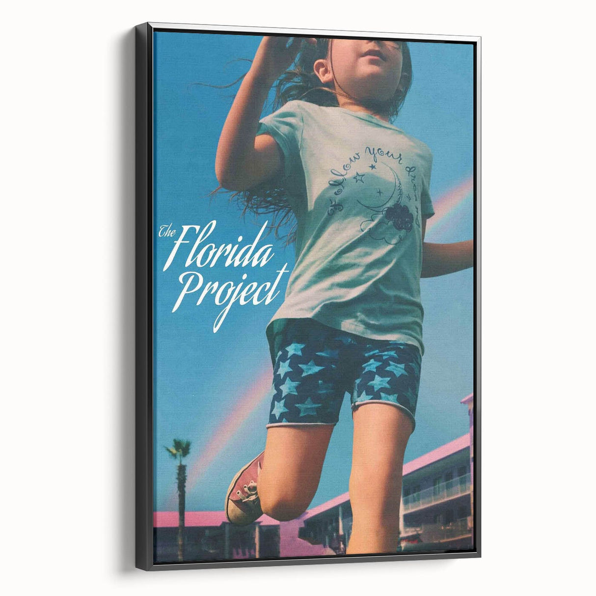 Classic 2010s Movie Poster Art – Vintage The Florida Project Print