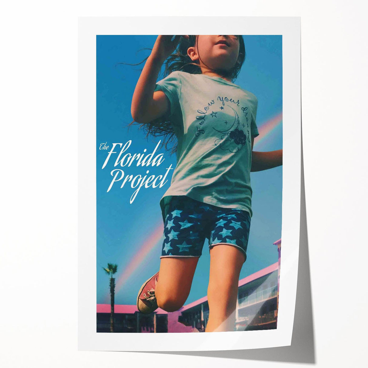 Classic 2010s Movie Poster Art – Vintage The Florida Project Print