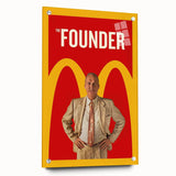Classic 2010s Movie Poster Art – Vintage The Founder Print