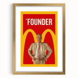 Classic 2010s Movie Poster Art – Vintage The Founder Print