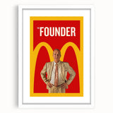 Classic 2010s Movie Poster Art – Vintage The Founder Print