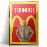 Classic 2010s Movie Poster Art – Vintage The Founder Print